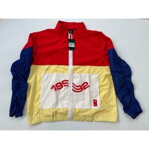 Nike Kyrie Lightweight LOGO Basketball Jacket BV9295 455 Men's XL $130 NWT